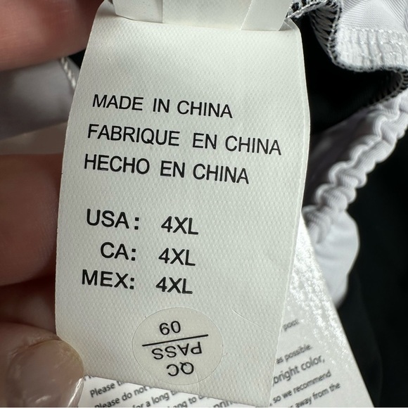 New NWT COCOSHIP Swimsuit Swim Dress 4XL 18 Lined Wireless Tummy Control Halter - Picture 12 of 15